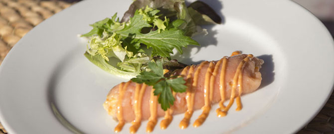 rollito salmon marisco comida llevar online